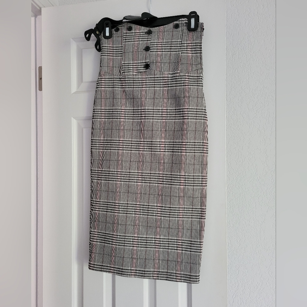 EUC Unique Vintage Suspender skirt!